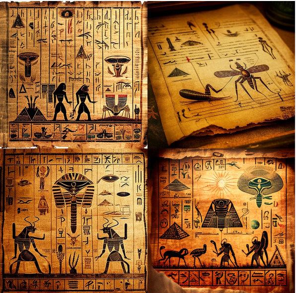 Unlocking Ancient Secrets: Delving into Egyptian Hieroglyphs and the Alien Enigma, Uncovering the Extraterrestrial Connection Behind the Construction of the Pyramids by UFOs